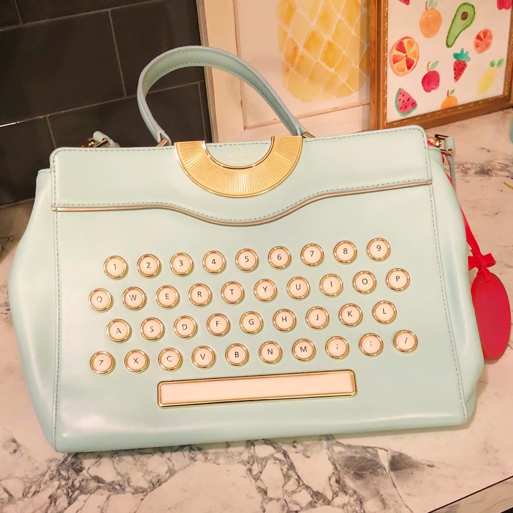 kate spade be mine typewriter satchel